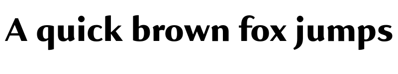 Preview of Kigelia LGC Extrabold font