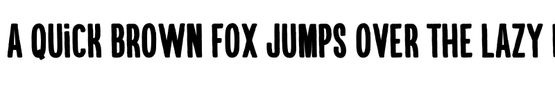 Preview of Kikster black font