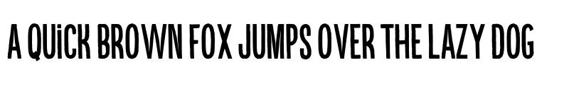 Preview of Kikster bold font