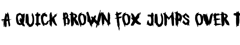 Preview of Kill Yourself! Regular font