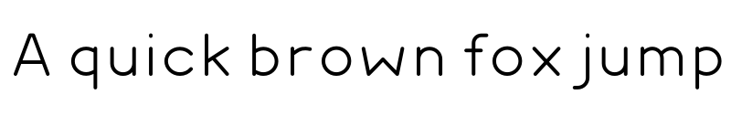 Preview of KIMORA Thin Personal Use font