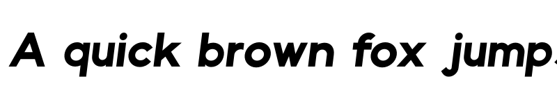 Preview of Kincrev Bold Italic font