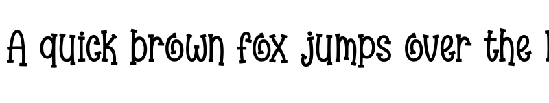 Preview of Kinder Flower Regular font