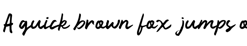 Preview of Kindson Regular font