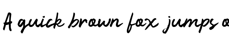 Preview of Kindson Rough Regular font