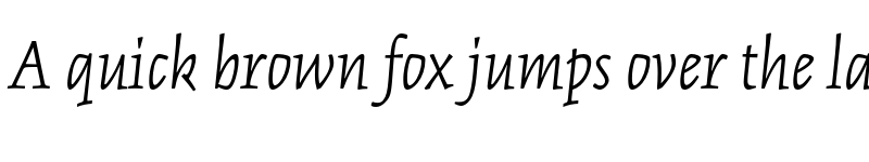 Preview of Kinesis Pro 3 Light Italic font