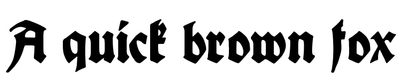 Preview of King Arthur Legend Regular font