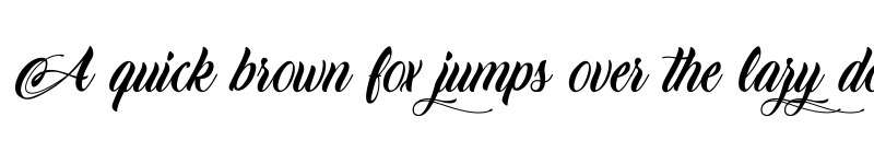 Preview of King Lionel Regular font