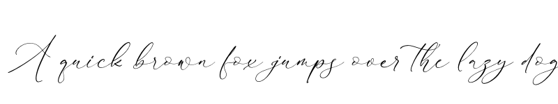 Preview of Kingdom Estella Script Italic font