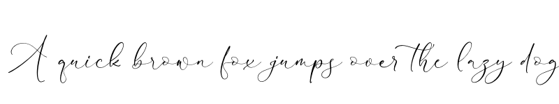 Preview of Kingdom Estella Script Regular font