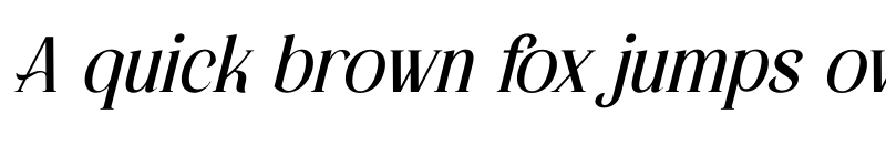 Preview of Kingdom Estella Serif Italic font