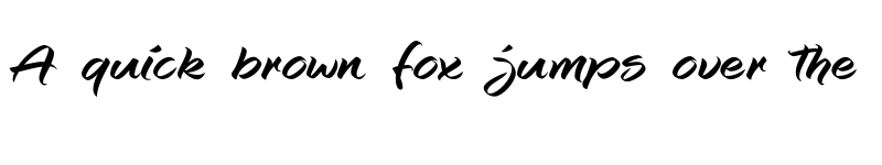 Preview of Kingfisher Demo Regular font