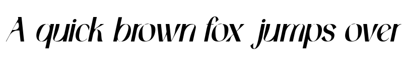 Preview of Kinglard Italic font