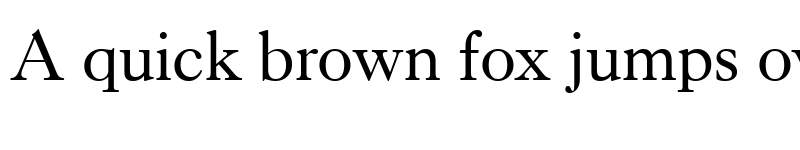 Preview of Kings Caslon Display Trial Regular font