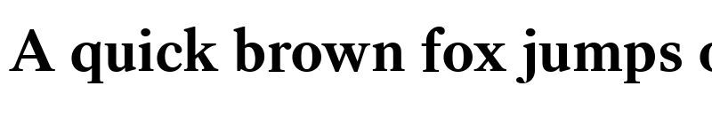 Preview of Kings Caslon Trial Bold font
