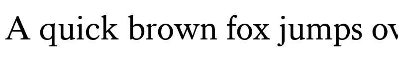 Preview of Kings Caslon Trial Regular font
