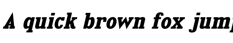 Preview of Kingsbridge Bold Italic font