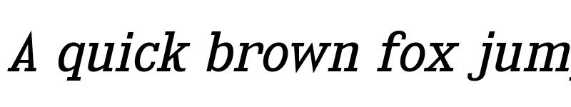 Preview of Kingsbridge Book Italic font