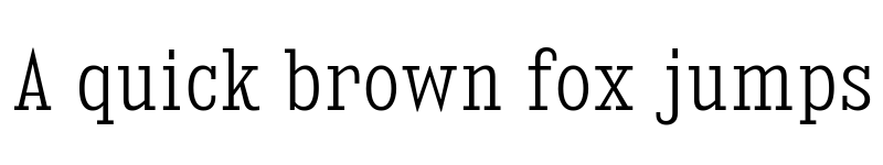 Preview of Kingsbridge Condensed Light font