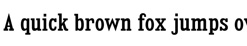 Preview of Kingsbridge Condensed SemiBold font