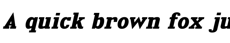 Preview of Kingsbridge Expanded Bold Italic font