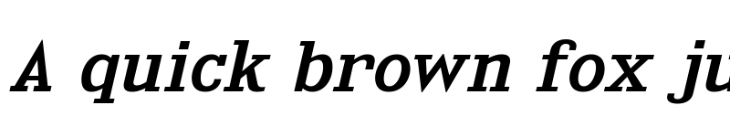 Preview of Kingsbridge Expanded Italic font