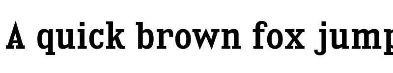 Preview of Kingsbridge SemiCondensed SemiBold font