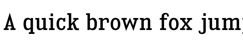 Preview of Kingsbridge SemiCondensed font