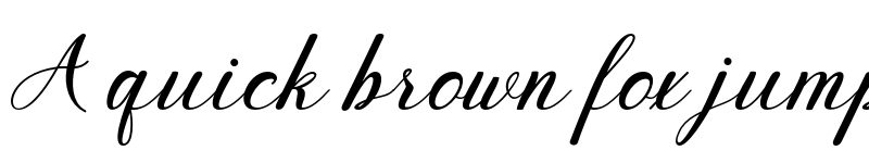 Preview of Kingthia Regular font