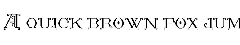 Preview of Kingthings Embroidery Regular font