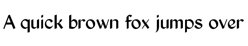 Preview of Kingthings Exeter Regular font
