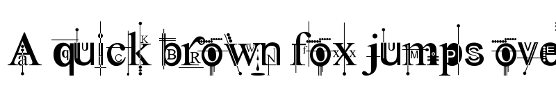 Preview of Kingthings Pique'n'meex Regular font