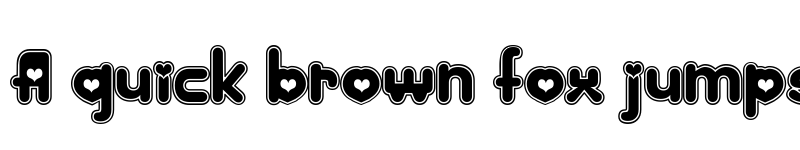 Preview of Kinkie Regular font