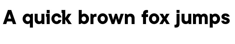 Preview of Kinsans Bold font