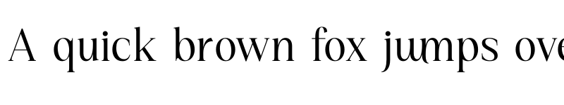 Preview of Kiprhany Regular font