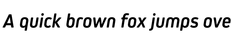 Preview of Kiro Bold Italic font