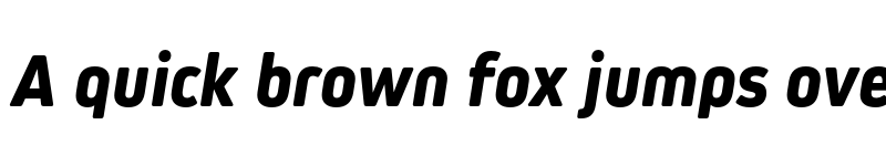 Preview of Kiro ExtraBold Italic font