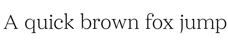 Preview of Kisba Nova Text Test Light font