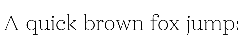 Preview of Kisba Nova Text Test Thin font