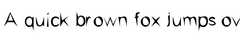 Preview of kishore-sharp Regular font