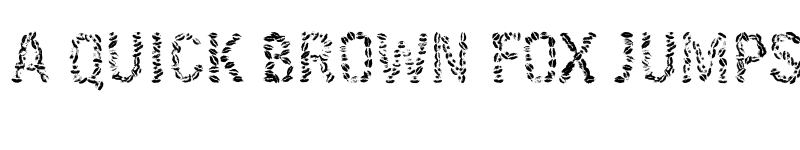 Preview of Kissingfont Regular font