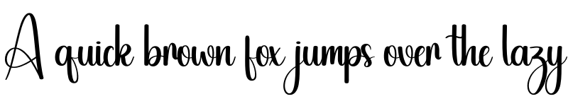 Preview of Kitchenette Regular font