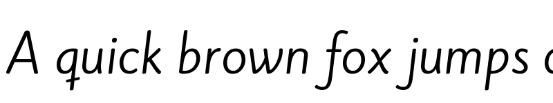 Preview of Kite One Regular font