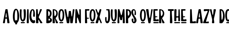 Preview of Kiti Cuties Round font