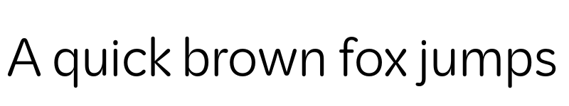 Preview of KitRounded Light font