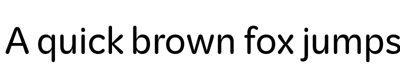 Preview of KitRounded Regular font