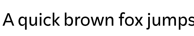 Preview of KitSans Regular font