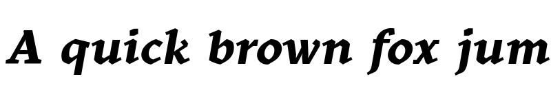 Preview of Kitsch Text Trial Bold Italic font