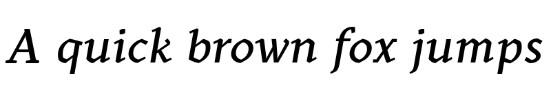 Preview of Kitsch Text Trial Medium Italic font
