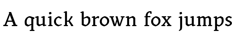 Preview of Kitsch Text Trial Medium font